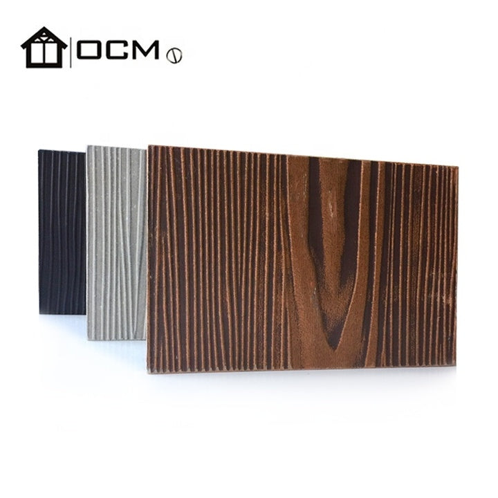 ChinaOCM High Strength Fireproof Fiber Cement Boards Home Office Building Cement Siding Exterior Fiber Cement Flat Sheet
