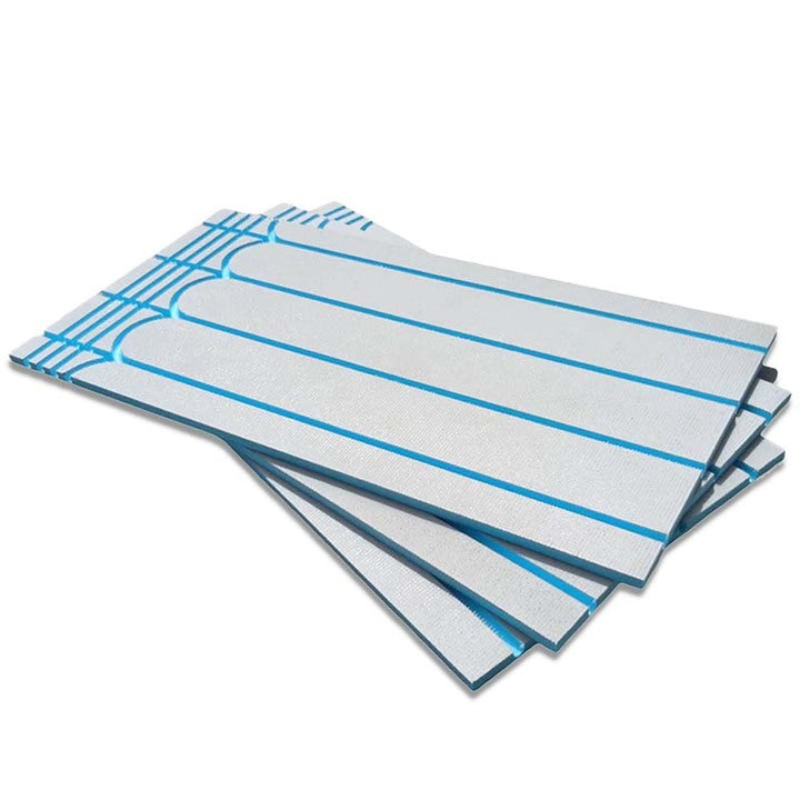 OukeTherm water underfloor heating panel XPS Polystyrene Heating Floor Board residential hydronic radiant ceiling panels