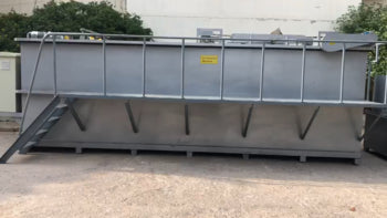 Industrial and domesitc sewage water treatment DAF Electrocoagulation Dissolved Air Flotation