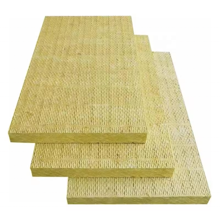 Fireproof Heat Insulation Thermal Insulation Wall Roof Sound Proof Rock Wool Sandwich Board Panel
