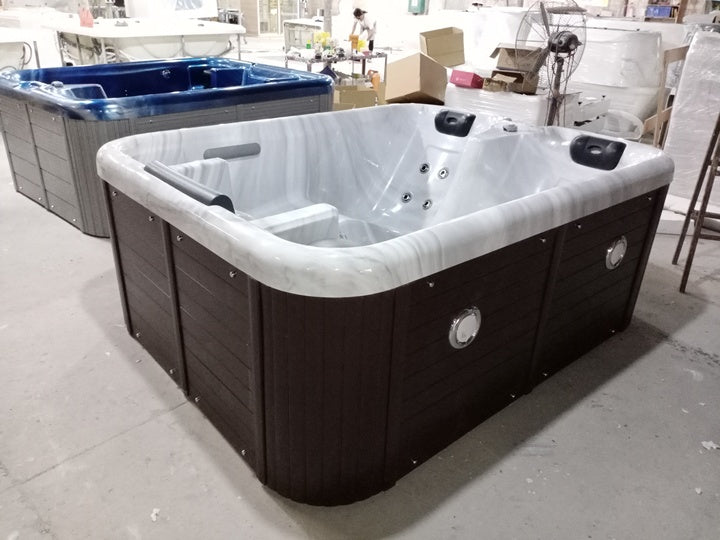 Luxury China Hot Tub Spa Bath Jacuzzier 3 Person 2 Lounge Outdoor Swim Pool Balboa Hot Tub with Massage
