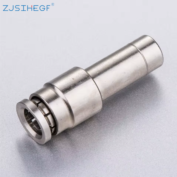 Zjsihegf PGJ One Touch Push in Quick Coupling Hose Straight Air Pneumatic Tube Fittings Tube Connector