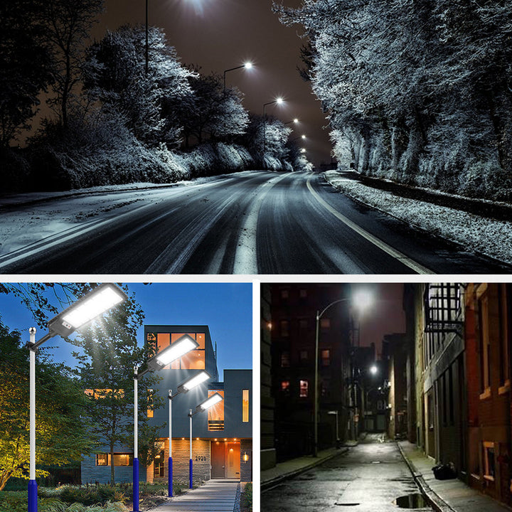 Outdoor Waterproof Ip65 Road Lamp 100W 150W 200W 250W 300W Light Control Induction Led Solar Street Lights
