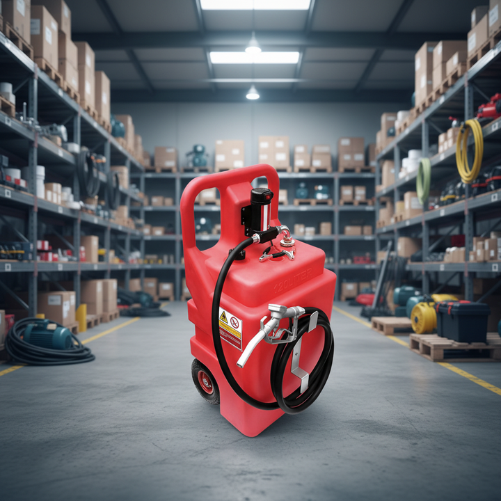 TECHNIC POWER for Diesel Gasoline Kerosene Transfer Pump YHM-120G Portable Fuel Tank 120L Self-Priming Water Pump 12V