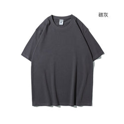 Blank Cotton Street Wear Tshirt Oversized Drop Shoulder T-shirt Custom High Quality Printing Heavy Weight T Shirt for Men