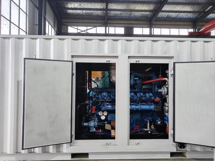 Stable Output Natural Gas Generator 500kW 600kW 650kW 700kW 800kW Gas Generator Container Silent Type