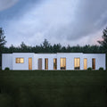 Luxury Prefab House 3 Bedroom Twin Skin Cabin Large Villa