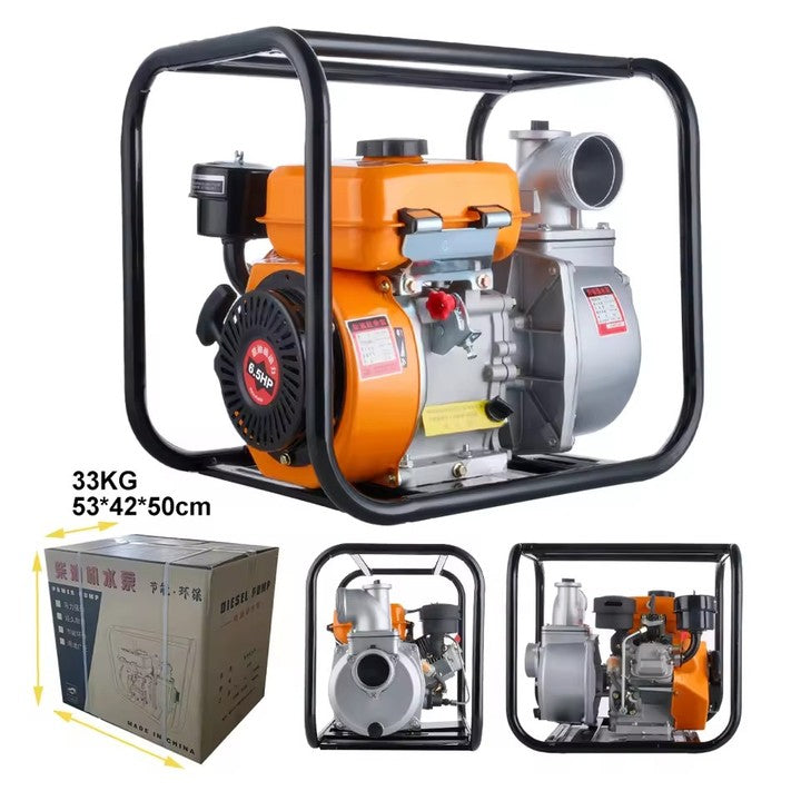 Factory Supply Diesel Engine Water Pump 3 inch 4 inch 2 inch Diesel Engine Water Pumps for Agricultural Irrigation.