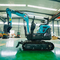 Factory Wholesale 1Ton Mini Excavator Machine EPA Crawler Digger for Farm Use Free Shipping with Core Motor Gearbox Components