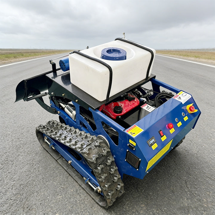 Remote Crawler Agricultural Mower Pesticide Sprayer Ground Clearing Dozer Farm Weeding Machinery