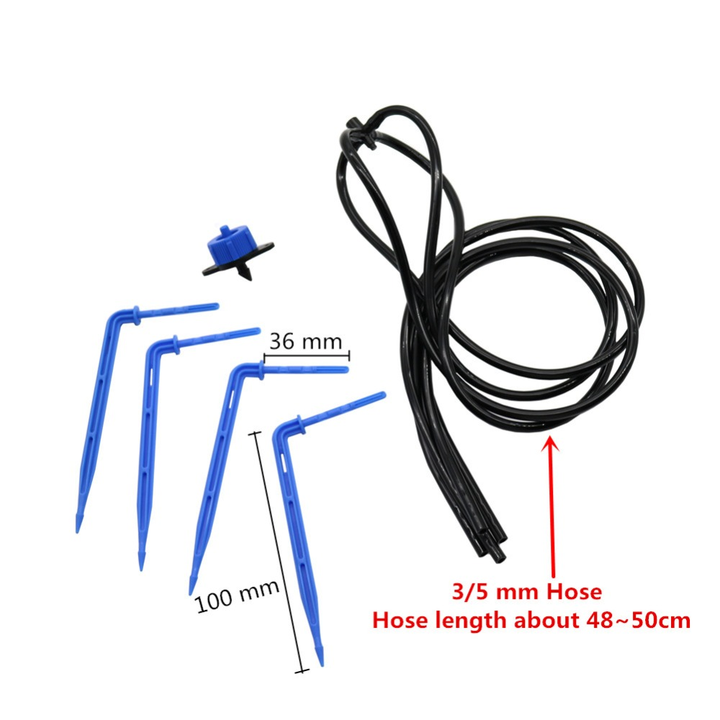 Durable 2L 4L 8L PC Dripper Greenhouse Watering Kit Arrow Dripper for Potted Bonsai Plant Arrow Dripper Set