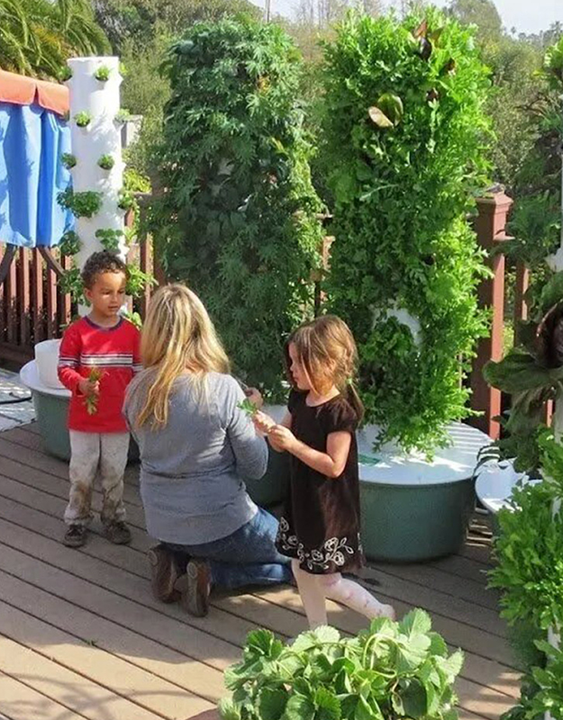 Aeroponic Tower Vertical Farming Hydroponic Tower Growing System for Vegetable Indoor Aeroponics Tower