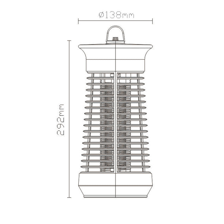 New Indoor 6W Fly Repellent Insect Killer Electric Insect Catcher Insect Control UV Mosquito Killing Lamp