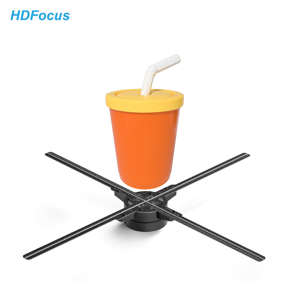 Brand Direct Marketing Splicing Big Display In The Air Stand 100cm Wifi 3d Hologram Fan With Base