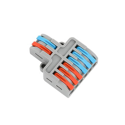 2 in 4,6 Out,3 in 6,9out Quick Fast Wire Connector Universal Wiring Cable Connector Push-in Conductor Terminal Block 450V