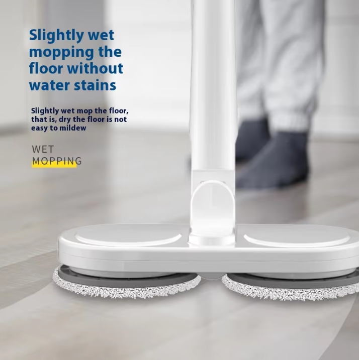 Hot Selling 360 Rotary Adjustable Chenille Mop Sustainable Household Healthy Cordless Electric Mop for Floor Home Cleaning