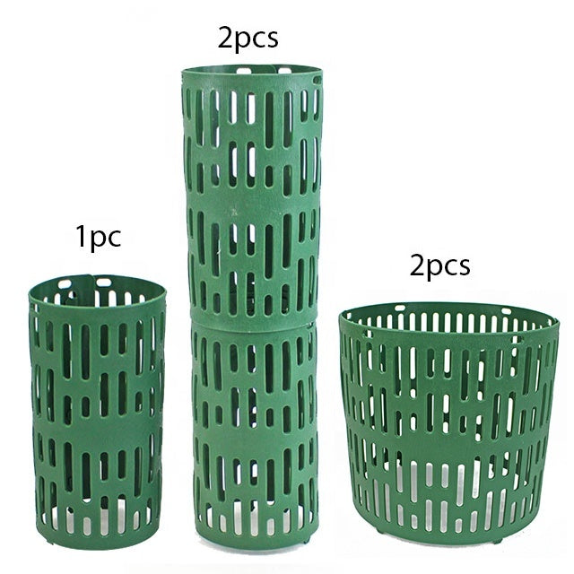 Plastic Spiral Plant and Tree Trunk Wrap Guard Shelter Protector in Outdoor or Garden Pack of 6