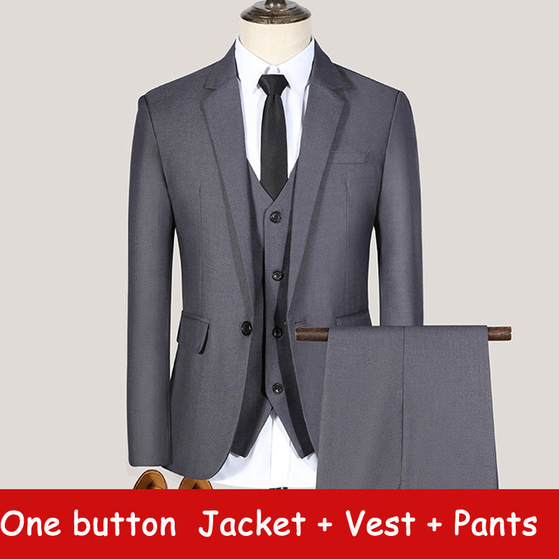 OXGIFT Wholesale 3 pieces plus size men's suits & blazer