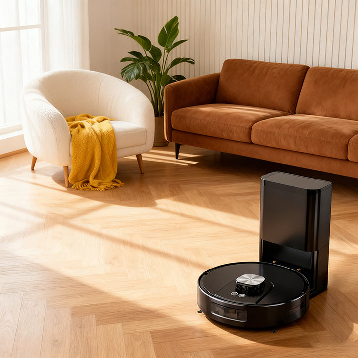 3 in 1 Sweep and Mop Robot Vacuum Cleaner Robot Aspirador Aspirateur Intelligent Robot Vacuum Cleaner with Self-Emptying Dustbin