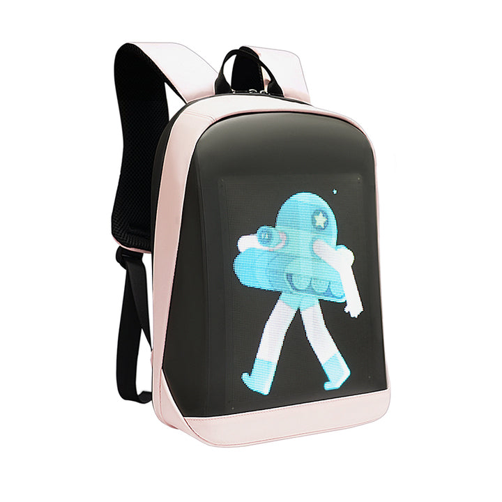 Full Color App Control Led Sports Bag Promotion LED Backpack Dynamic LED Screen Display 3D Backpack Smart Led Backpack