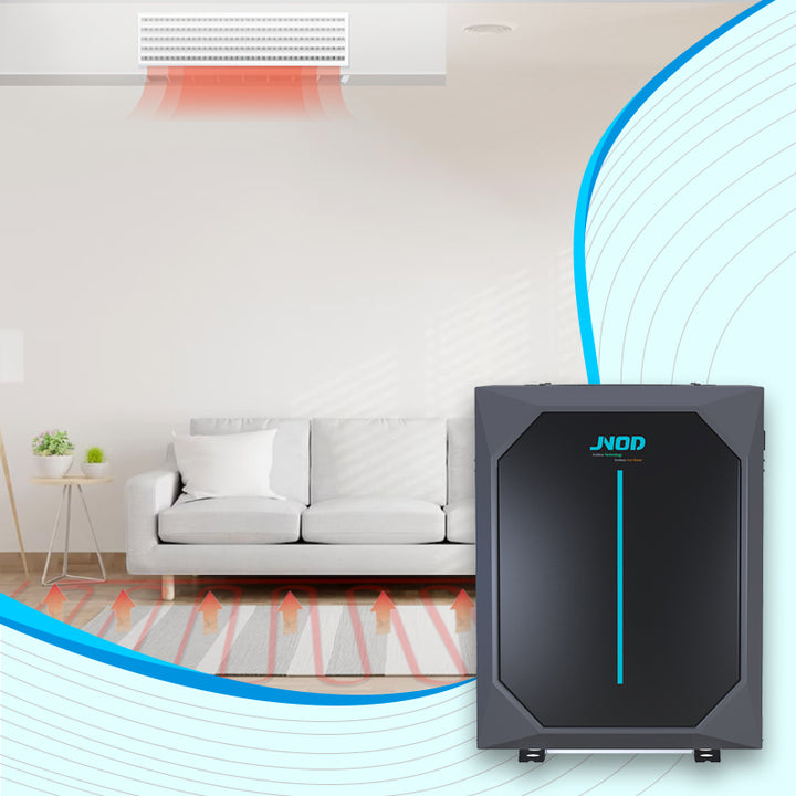 JNOD A+++ House Heating Cooling DC Inverter R290 Top Series Air to Water Heat Pump System