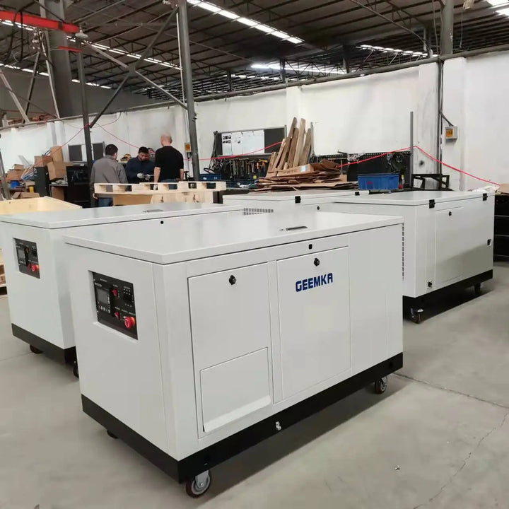 40KW 30KW 20KW 15KW 10KW Dual Fuel Silent Portable with Wheels LPG Gaoline NG Natural Gas Turbine Generators 25KVA 40KVA 50KVA