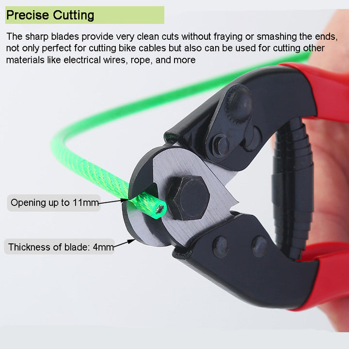 YTH Wire Rope Cutter CRV Steel with PVC Handle Heavy Duty Cutter for Steel Wire Rope Cable and Iron Wire