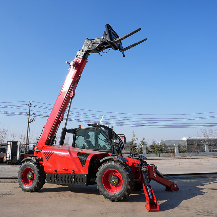 2.5 Ton Compact Front Shovel Boom Small Telehandler Telescopic Loader Manufacturer Mini Telehandler Telescopic Forklift