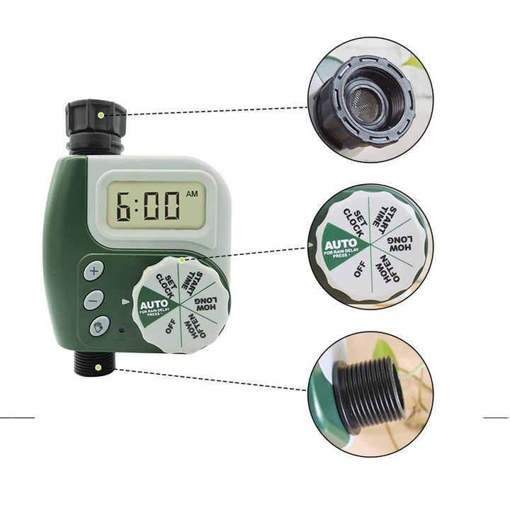 Hot Sale Agriculture Watering Timers Digital Garden Irrigation Water Timer
