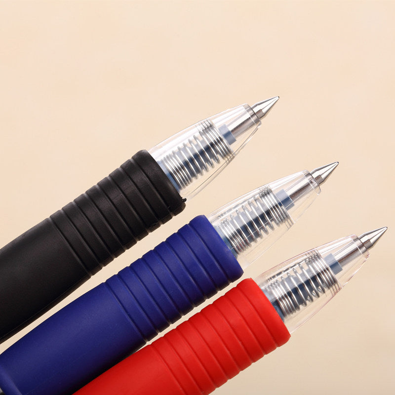 Hot selling Press Gel Pen G-2 Color Pen Student Gel Pen Red Blue Black  0.5/0.7mm  Large Capacity Ink Storage