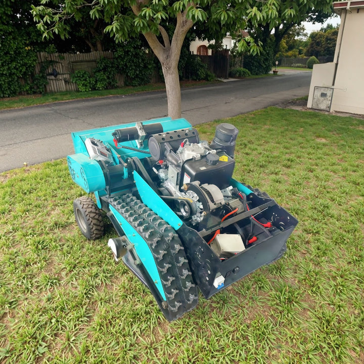 Hot Sale 500mm 800mm 1000mm Robotic Lawnmower for Household Farms Alfalfa Mower Gas Lawn Mower Self Propelled Soil Mower