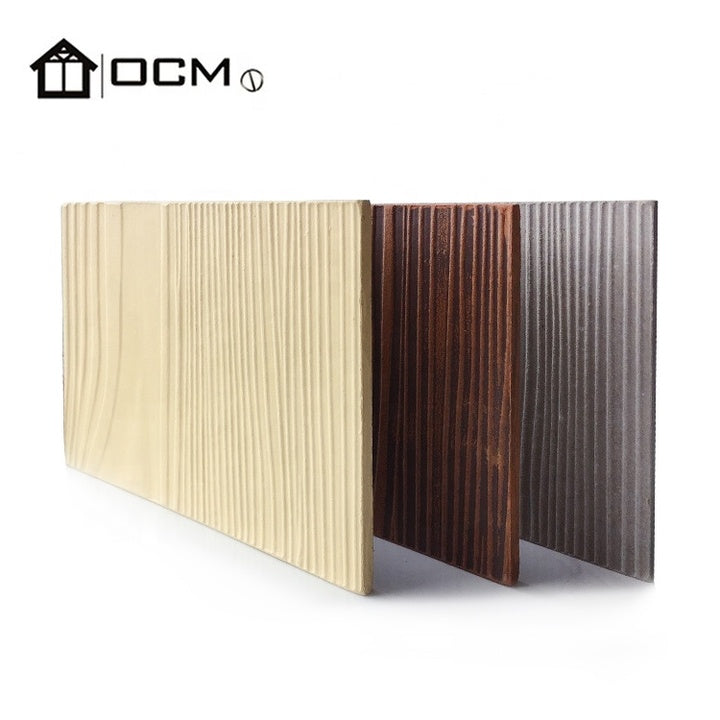 ChinaOCM High Strength Fireproof Fiber Cement Boards Home Office Building Cement Siding Exterior Fiber Cement Flat Sheet