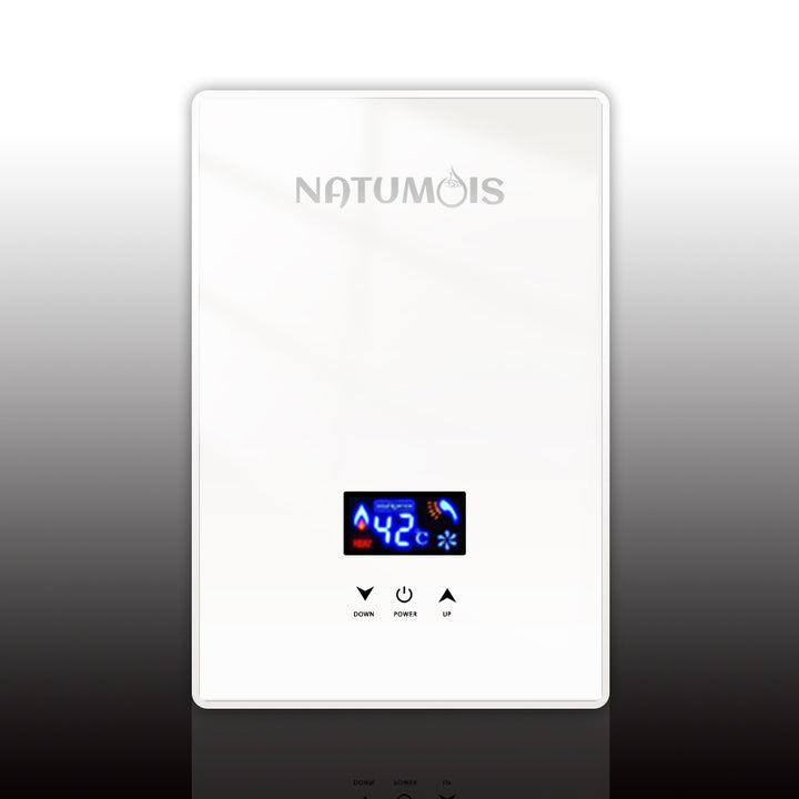 3.5kw 5.5kw Instant Electric Hot Water Heater with Digital Display Adjustable Temperature and Safety for Shower Bathroom OEM/ODM