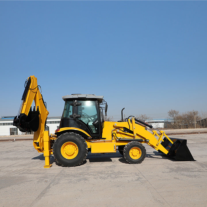 Multi Functional Retroexcavadora WZ40-30C Wheel Backhoe Loader for Sale