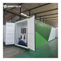 Skid Mobile Filling Station Container Petrol Station Fuel Tank With Dispenser 10-40cbm