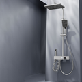 Multifunctional Rain Shower Set Mixer Bath & Shower Faucets Hot and Cold Water Bathroom Piano Shower Set