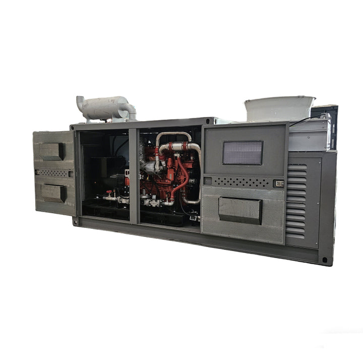 50kW Methanol Natural Gas Biogas Oilfield Gas High-Power Gas Generator Set Electric Start Water Cooling 380V Container-Type