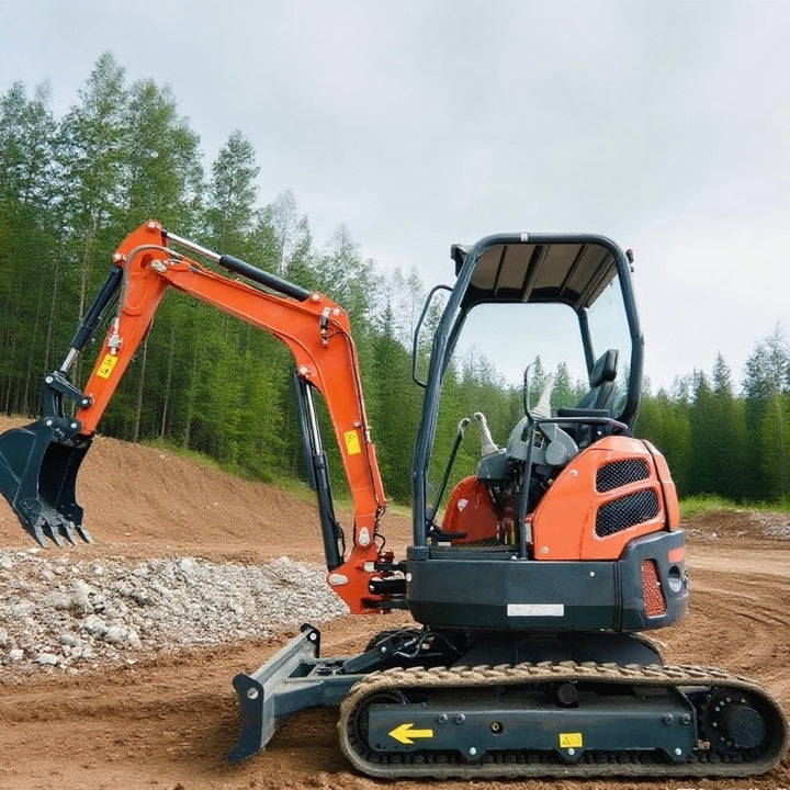 Small Digger 3ton Mini Crawler Excavator Euro5 for Kubota Engine In-Stock Manufacturing Cheap 3ton Mini Crawler Motor Pump Gear