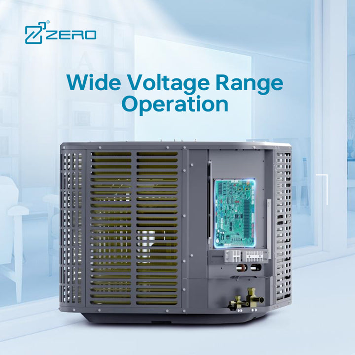 ZERO R454b New ECO Technology Top Discharge Condenser Air Conditioner On/off and High-Performance Air Handler Unit