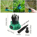 360 Degree Garden Automatic Multi Head Sprinkler for Greenhouse and Agricultural Farm Irrigation