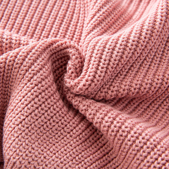 Wholesale Baby Pullovers Knitwear Winter Toddler Kids Clothes Chunky Knitted Boys Girls Baby Sweaters