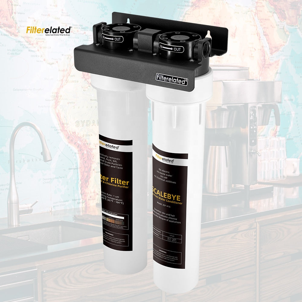 Whole House Best Charcoal Water Filters Quick Connect Water Purifier No Scale Salt Free Water Conditioner For Coffee Makers Sale