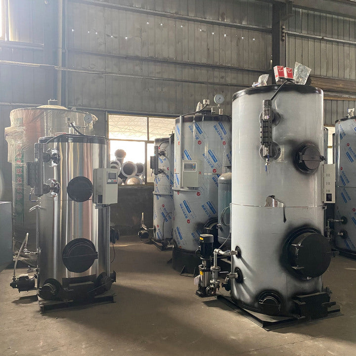 Portable Steam Boiler 0.2T 0.3T 0.5T 0.7T 1T High Efficiency Vertical Biomass Fuel Wood Pellet Steam Boiler