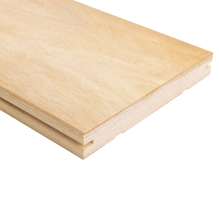 Eco-Friendly Outdoor Wood Flooring, Moisture-Proof Deck Panels, Slip-Resistant Timber Decking Boards for Garden Balcony Patio