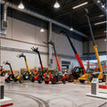 Best Quality 3-4 Ton Diesel Engine Telehandler Telescopic Forklift with 4x4 Drive Rough Terrain CE Certified