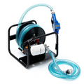Portable Diesel Pump Kit Installed Bracket with Hose Reel Nozzle 2022 NEW