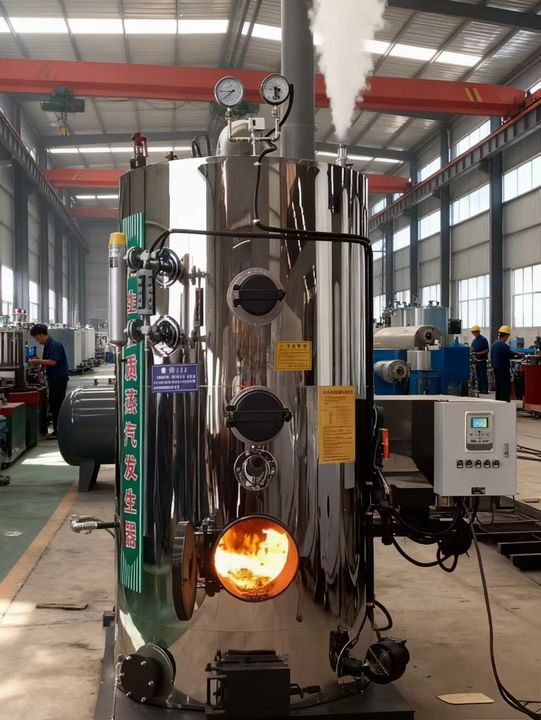 High Quality Wholesale Cheap Automatic Energy Saving Industrial Vertical Fire Tube Biomass Sawdust Steam Generator Boiler