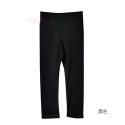 M1708 Fashion Candy Color Cropped trousers Girls Skinny Pants Soft Elastic Modal Cotton Kids Girl Leggings Pants