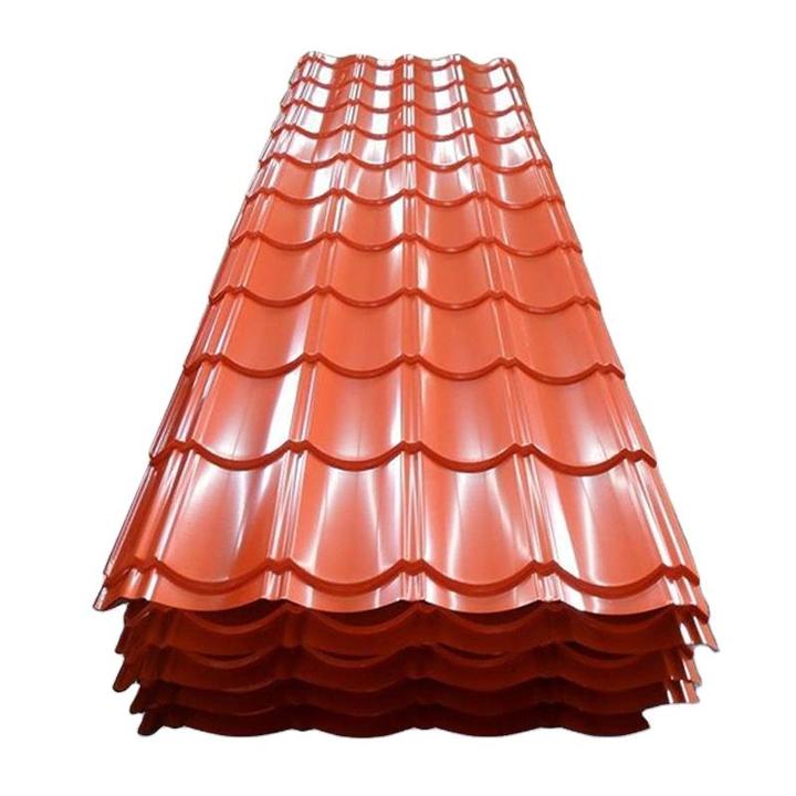 Zinc Galvanized Corrugated Steel Iron Roofing Tile Sheets for House Thickness 0.12-0.15mm Galvanized Steel Roofing Sheet