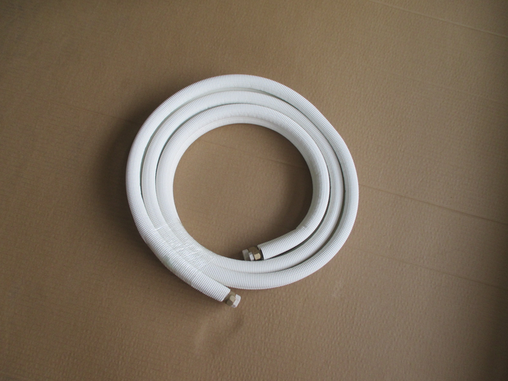 High-quality Pure Copper air Conditioning Connection Pipes with PE Insulation Layer 3/5 Meters in Length Each